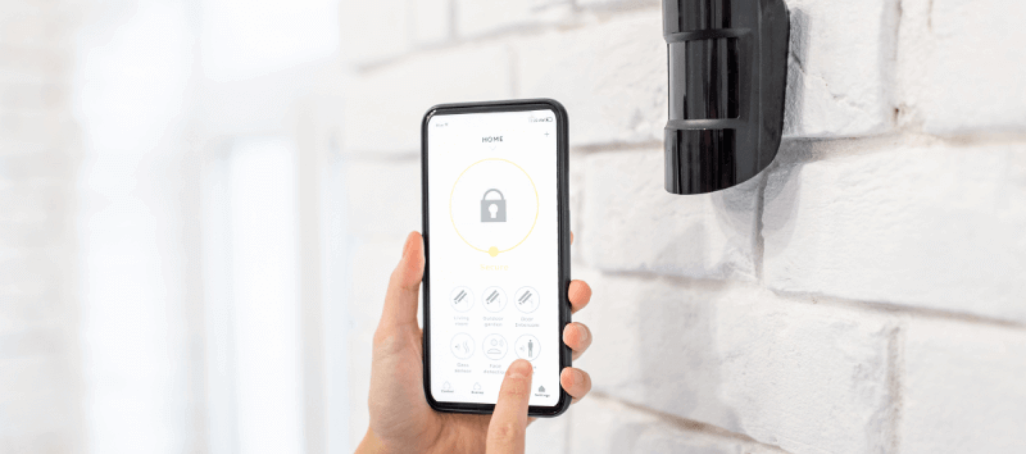 Des alarmes qui vous obéissent au doigt... et aussi à l'oeil et la voix
