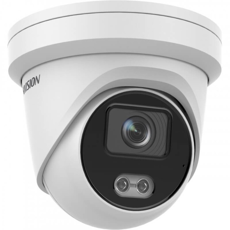 Caméra IP micro-dôme fixe ColorVu 4 MP